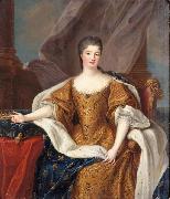 unknow artist Portrait Marie Anne de Bourbon as Princess of Conti oil painting reproduction
